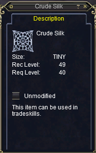 Crude Silk